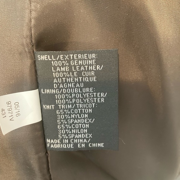 Via Spiga Leather Jacket XS - Picture 6 of 7